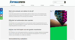 Desktop Screenshot of optimaalsporten.nl