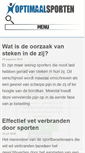 Mobile Screenshot of optimaalsporten.nl